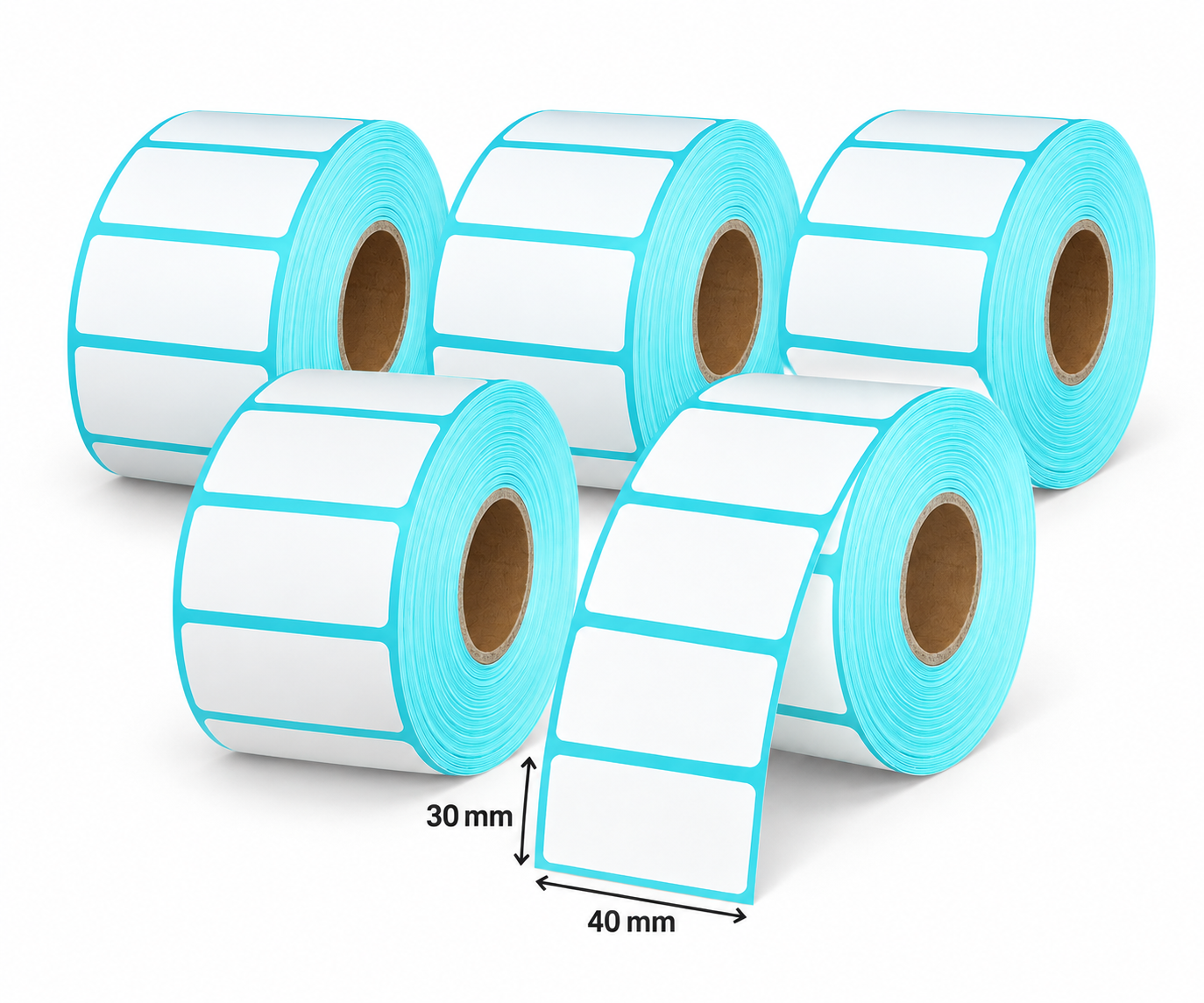 Étiquettes Autocollantes - Pack de 5x250 labels